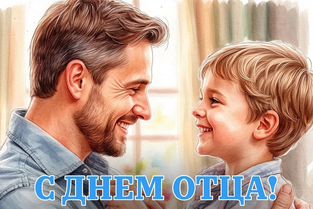 Read more about the article 30+ открыток с Днем отца. Яркие картинки с пожеланиями для папы 19 октября